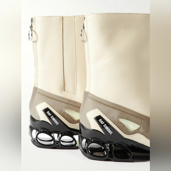 🔴NEW! RAF SIMONS Cycloid 4 Nylon Leather Color-Block - Picture 6 of 6